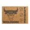 Welcome SSP Packers Doormat - Rustic Home Entrance Mat