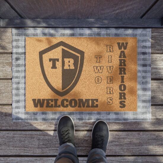 Two Rivers Front Doormat