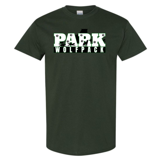 Run as one Park Wolfpack tshirt