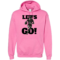 "LET"S GO!" Flag Football Hoodie