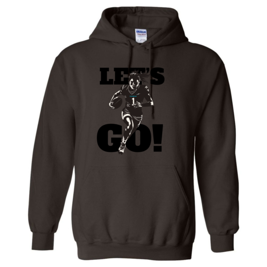 "LET"S GO!" Flag Football Hoodie