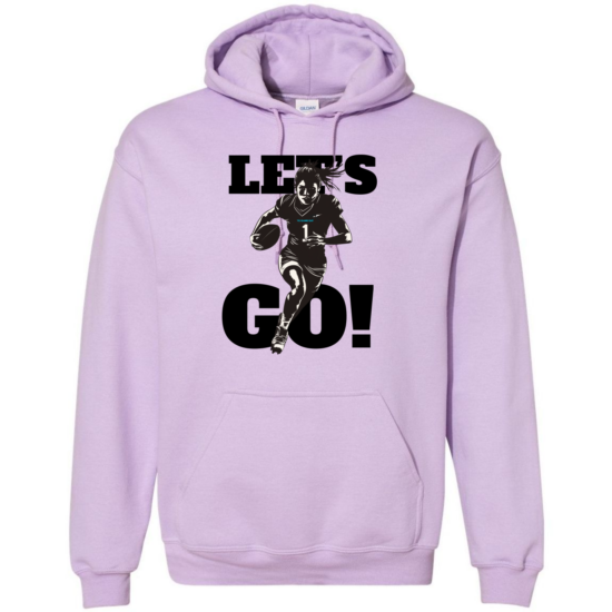 "LET"S GO!" Flag Football Hoodie